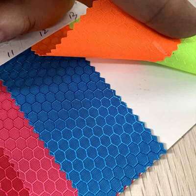 rPET Football Texture Fabric | 250D Recycled Polyester | Sports Bag Wholesale Supplier