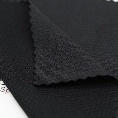 Soft Elastic Recycled PET Fabric 0.52mm 150GSM Controling Greenhouse Effect