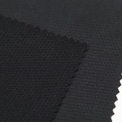 Soft Elastic Recycled PET Fabric 0.52mm 150GSM Controling Greenhouse Effect