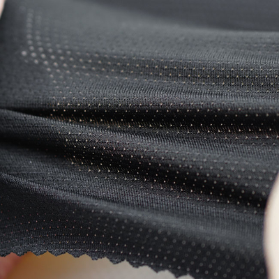 Soft Elastic Recycled PET Fabric 0.52mm 150GSM Controling Greenhouse Effect