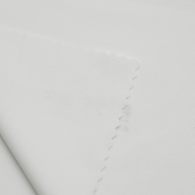 Undershirt Cloth Recycled Polyester Spandex Fabric 0.47mm Woven 160GSM