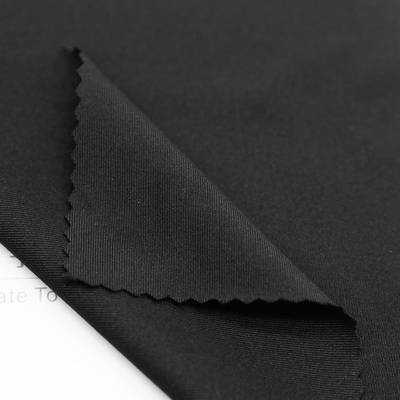 Undershirt Clothing 88% Recycled Polyester Spandex Fabric 0.45mm High Elastic