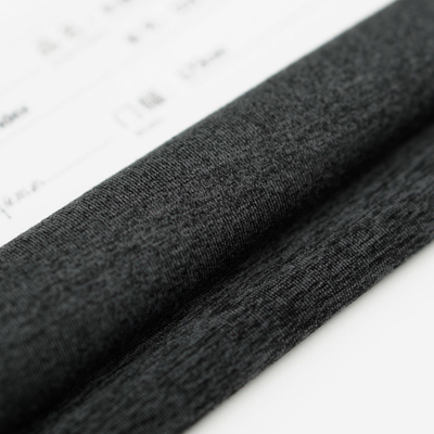 Recycled 86% Polyester Spandex Fabric Double Sided Sanding With High Elasticity