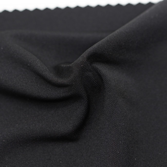 Undershirt Clothing 88% Recycled Polyester Spandex Fabric 0.45mm High Elastic